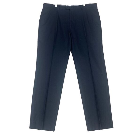 Tommy Hilfiger‎ Blue Dress Pants Men Sz 40/32 Dry Clean 47338 Lightweig Casual - Picture 1 of 16